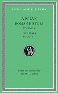 Cover: Roman History, Volume V - Harvard University Press