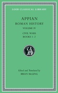 Cover: Roman History, Volume IV - Harvard University Press