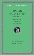 Cover: Roman History, Volume VI - Harvard University Press