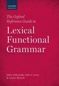 Cover: The Oxford Reference Guide to Lexical Functional Grammar - OUP eBook