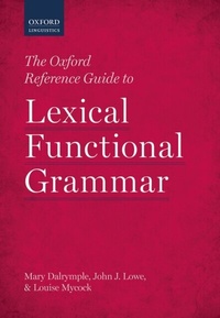 Abbildung von: The Oxford Reference Guide to Lexical Functional Grammar - OUP eBook