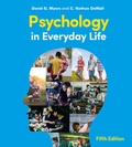 Cover: Psychology in Everyday Life - Worth Publishers Inc.,U.S.