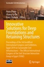 Cover: Innovative Solutions for Deep Foundations and Retaining Structures - Springer