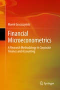 Bild: Financial Microeconometrics - Springer
