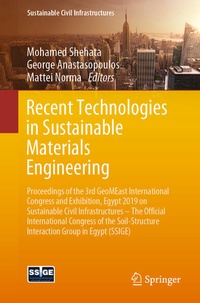 Enlarge image Cover: Recent Technologies in Sustainable Materials Engineering - Springer