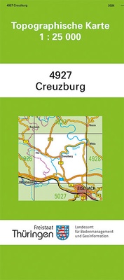 Abbildung von: Creuzburg - Thüringer Landesamt für Bodenmanagement und Geoinformation