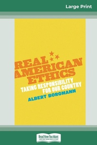Abbildung von: Real American Ethics - READHOWYOUWANT