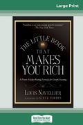 Cover: The Little Book That Makes You Rich (16pt Large Print Edition) - READHOWYOUWANT