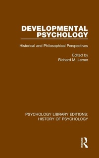 Enlarge image Cover: Developmental Psychology - Routledge