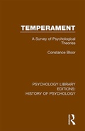 Bild: Temperament - Routledge