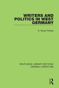 Cover: Writers and Politics in West Germany - Routledge