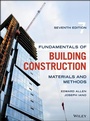 Cover: Fundamentals of Building Construction - Wiley