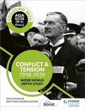 Cover: Engaging with AQA GCSE (9-1) History: Conflict and tension, 1918-1939 Wider world depth study - Hodder Education