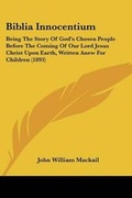 Cover: Biblia Innocentium - Kessinger Publishing