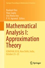 Cover: Mathematical Analysis I: Approximation Theory - Springer