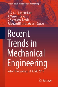 Abbildung von: Recent Trends in Mechanical Engineering - Springer