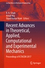 Cover: Recent Advances in Theoretical, Applied, Computational and Experimental Mechanics - Springer