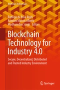 Cover: Blockchain Technology for Industry 4.0 - Springer