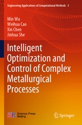 Cover: Intelligent Optimization and Control of Complex Metallurgical Processes - Springer