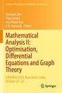 Cover: Mathematical Analysis II: Optimisation, Differential Equations and Graph Theory - Springer