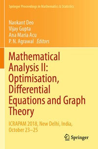 Enlarge image Cover: Mathematical Analysis II: Optimisation, Differential Equations and Graph Theory - Springer