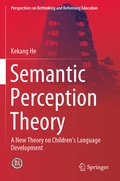 Cover: Semantic Perception Theory - Springer