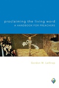 Cover: Proclaiming the Living Word: A Handbook for Preachers - Augsburg Fortress