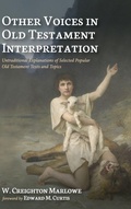 Cover: Other Voices in Old Testament Interpretation - Wipf & Stock Publishers