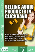 Cover: Selling Audio Products in Click bank - Scribl