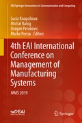 Cover: 4th EAI International Conference on Management of Manufacturing Systems - Springer
