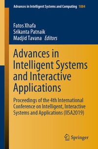 Enlarge image Cover: Advances in Intelligent Systems and Interactive Applications - Springer