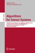 Cover: Algorithms for Sensor Systems - Springer