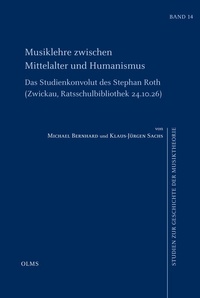 Abbildung von: Musiklehre zwischen Mittelalter und Humanismus - Georg Olms Verlag