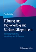 Cover: F&uuml;hrung und Projekterfolg mit US-Gesch&auml;ftspartnern - Springer Gabler