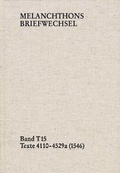 Cover: Melanchthons Briefwechsel / Band T 15: Texte 4110-4529a (1546) - frommann-holzboog