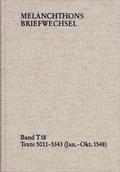 Cover: Melanchthons Briefwechsel / Textedition. Band T 18: Texte 5011-5343 (Januar-Oktober 1548) - frommann-holzboog