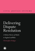 Abbildung von: Delivering Dispute Resolution - Nomos