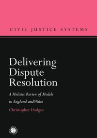 Abbildung von: Delivering Dispute Resolution - Nomos