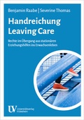 Cover: Handreichung Leaving Care - Universit&auml;tsverlag Hildesheim