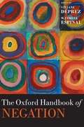 Cover: The Oxford Handbook of Negation - Oxford University Press