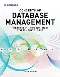 Enlarge image Cover: Concepts of Database Management - Course Technology Inc