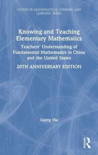 Enlarge image Cover: Knowing and Teaching Elementary Mathematics - Routledge