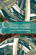 Cover: The Cambridge Companion to Queer Studies - Cambridge University Press