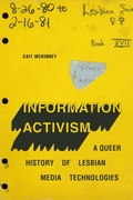 Cover: Information Activism - Duke University Press