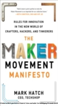 Enlarge image Cover: Maker Movement Manifesto - McGraw-Hill Education