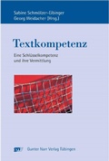 Cover: Textkompetenz - Narr Francke Attempto Verlag