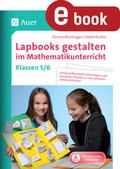 Cover: Lapbooks gestalten im Mathematikunterricht 5-6 - Auer Verlag in der AAP Lehrerwelt GmbH
