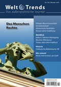 Cover: Des Menschen Rechte - WeltTrends