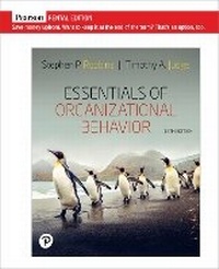 Enlarge image Cover: Essentials of Organizational Behavior - Pearson