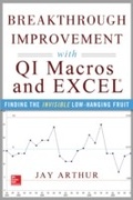 Cover: Breakthrough Improvement with QI Macros and Excel: Finding the Invisible Low-Hanging Fruit - McGraw-Hill Education